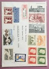 Vintage Sweden Stamp Collection First Day Cover  fdc   Swedish 1950-1970   s Lot