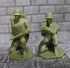 World War 2 American Toy Soldier Bazooka Crew Military Resin 1 32 Scale Figures