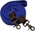 New Braided Soft Flat Cotton Roping Barrel Contest Reins 549050 Free Shipping