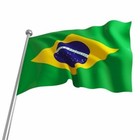 Brazilian Flag 3 5 Foot High Grade Sewn National Flag Decoration 90x150cm Shp