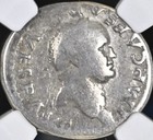 Silver Denarius 69ad-79ad Emperor Vespasian Ngc Roman Ancient Coin Genuine