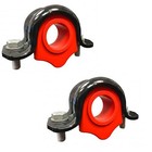 Front Sway Bar Stabilizer Code Red Bracket bushing Kit Fits Wrangler 2018