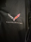 2xl Black And Grey Corvette Sport Shirt And Matching Hat 