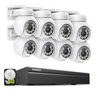 Sannce 8ch 4k Nvr 8mp Poe Security Camera System Pt Auto Tracking Two Way Audio