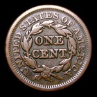 1847 Braided Hair Large Cent Penny ---- Nice Coin ----  964z