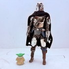 Star Wars The Mandalorian Chrome Ver  Din Djarin Child Jedi  256 Action Figure
