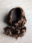 Truly Me 117 Wig A Brown Hair Highlights American Girl Doll Ooak Custom