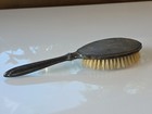 Antique Silver Vanity Hair Brush Vintage Grooming Dresser Ornate Collectible