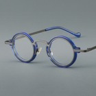 Deluxe Small Round Retro Eye Glasses Full Rim Retro Clear Lenses Eyeglass Frames
