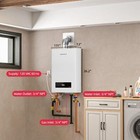 24l 170 000 Btu Natural Gas Tankless Water Heater Indoor Installation 8 7 Gpm