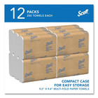 Multi-fold White Paper Towels 9 2 5 X 9 1 5  250 Sheets Per Pack  12 Packs Per C