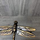 Vintage Michael Healy Dragonfly Door Bronze Knocker Decor Figurine 2000 Rare