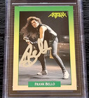 Frank Bello Anthrax Bassist Autographed Signed 1991 Rock Cards Card Bas Beckett