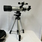Astronomical 40070 Fmc Refractor Telescope W  Tripod   Finder Compass Brand New
