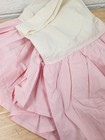 Pottery Barn Kids Light Pink Baby Crib Bed Skirt 28 x52  100  Cotton Nos Pastel 