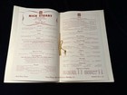 Vintage Menu  The Mural Room  St  Francis Hotel  San Francisco  1950 