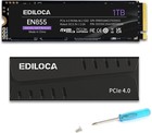 Ediloca En870 En855 M 2 Nvme Ssd Pcie 4 0 Ps5 Ssd Hard Drive With Heatsink Lot