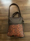 Cp Air Airlines Canadian Pacific Vtg Shoulder Tote Zippered Destinations Bag