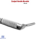 Movable Medical Round Scalpel Handle Dissection Surgical Scalpel Handle Ce