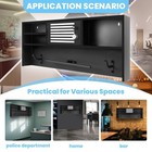 Police Gear Rack 200lbs Wall-mounted Police Vest Hange For Police   Office