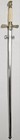 Antique 34  Knights Of Pythias Sword   Scabbard Fluted Bone Grip Knight Pommel