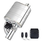 2 5 Inch Valved Muffler Electric Exhaust 2 5   1pc  Single Valve  Single Pack