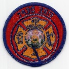 Patch New Orleans  orleans Parrish  La C1970 Fire Dept Shoulder 3   