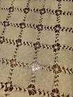 2-vintage Hand Made Embroidered Culled Doilies Table Runner Dresser Decor Ecru