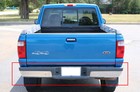 Chrome Steel Rear Step Bumper Assembly For 1993-2011 Ford Ranger Fleetside Only