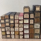 Vintage Lot Of 90 Piano Rolls Scrolls Ampico Qrs Music Sheets Mixed Lot As-is
