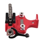 1 4 -6  Bench Vise Chain 28  Pipe Heavy Duty Clamp Cast Iron Steel Base