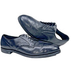Vintage Hy-test Safety H315 Black Leather Oxford Shoes Mens Size 14 B