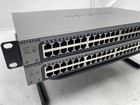 Lot Of 2 Netgear Prosafe Gs752ts b  52-port Gigabit Stackable Smart Switch