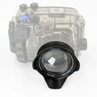 Divevolk Dlw-02a Wide-angle Conversion Lens 0 6x For Housing   Action Camera