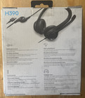 Logitech H390 Over The Ear Headset  981-000310  - Black    Free S h 