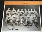 Vintage 1950s-60s Team Ice Hockey 8 x10  Photo Sponsored By Dunn Edwards Paints