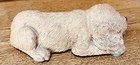 Vintage 1981 Sandicast Dog Sculpture Cocker Spaniel Puppy Signed Sandra Brue