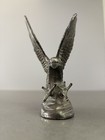 Vintage Hampshire Silver Plated American Eagle Sculpture Figurine 5 Inch Tall