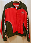Racing Champions Nascar Chevrolet Racing Jacket Black Red Logo Embroidered Xl