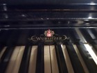 Wurlitzer Acoustic Piano  Black Gloss Paint  Includes Original Piano Bench 