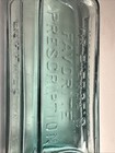 Antique Aqua Glass Patent Medicine Bottle  dr  Pierce s Favorite Prescription 