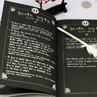 Death Note Japanese Anime Notebook   Feather Pen Writing Journal Costume Cosplay