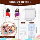 150 Pack Jesus Little Figures Loves You  Mini Tiny Baby Jesus Figurines In Bulk