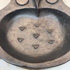 Vintage Cast Iron Owl Incense Burner Tray Trinket Dish Japanese Design Mcm