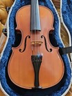 Antique John Juzek 3 4 Violin Prague Czech Student Instrument W bow   Case 85