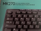 Logitech Mk270 Wireless Keyboard   Mouse Combo For Windows 2 4ghz Wireless Black