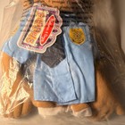 Melissa   Doug Police Officer Puppet Cyrus Cy Wren Blue Nib Brooklyn T Guy Sml