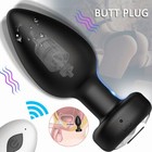 Vibrating Butt Plug Anal Dildo Prostate Massager Vibrator Sex Toys For Men Women