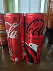 Puerto Rico Santa bears Xmass  Coca Cola 2025 Cans Set Of 2 Slim 12 Ounces Cans