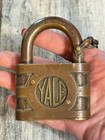Vintage Antique Old Large Yale Padlock Lock No Key